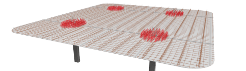 Système plancher-dalle Caméléo - Vue rapprochée