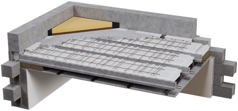 Rector système plancher thermique toit-terrasse Equatio