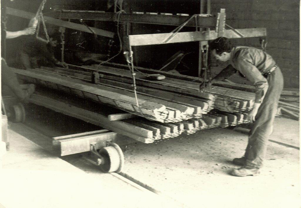 1960 : premières poutrelles Rector à Mulhouse