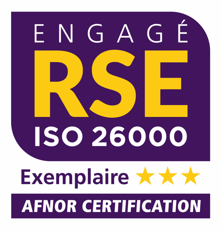 Logo Engagé RSE - Niveau exemplaire