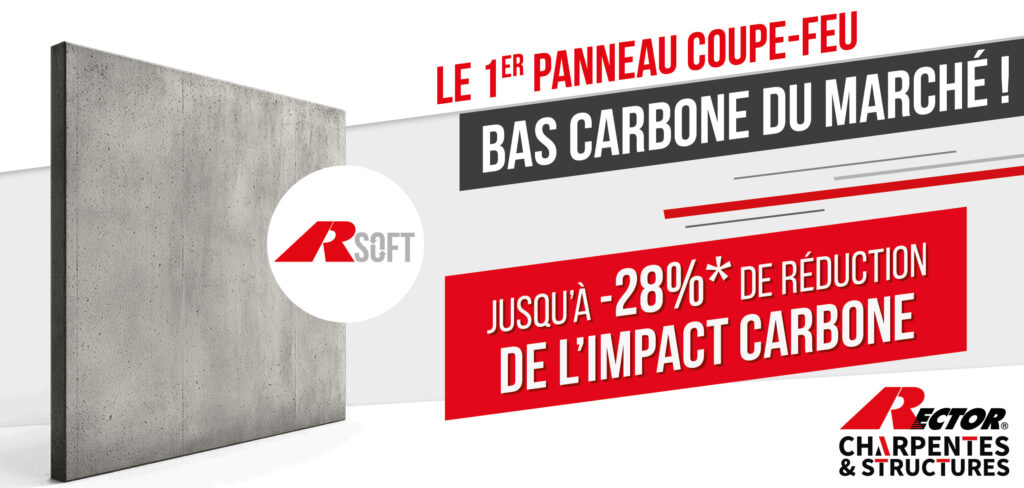 panneau coupe feu Rsoft bas carbone