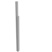 3D Poteau béton armé